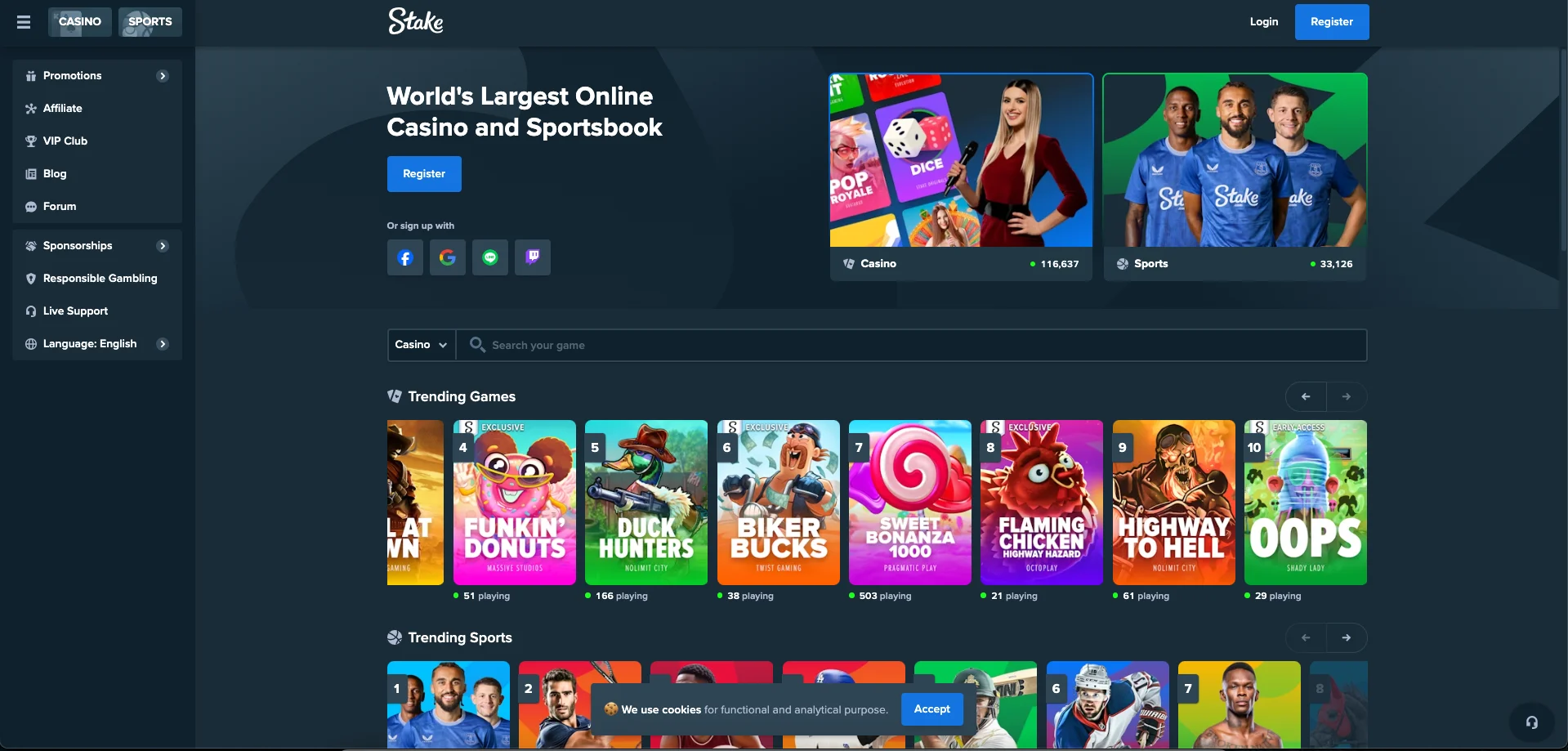 stake casino